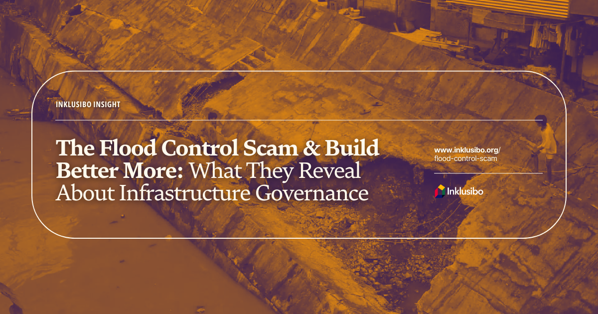 The Flood Control Scam and Build Better More: What They Reveal About Infrastructure Governance